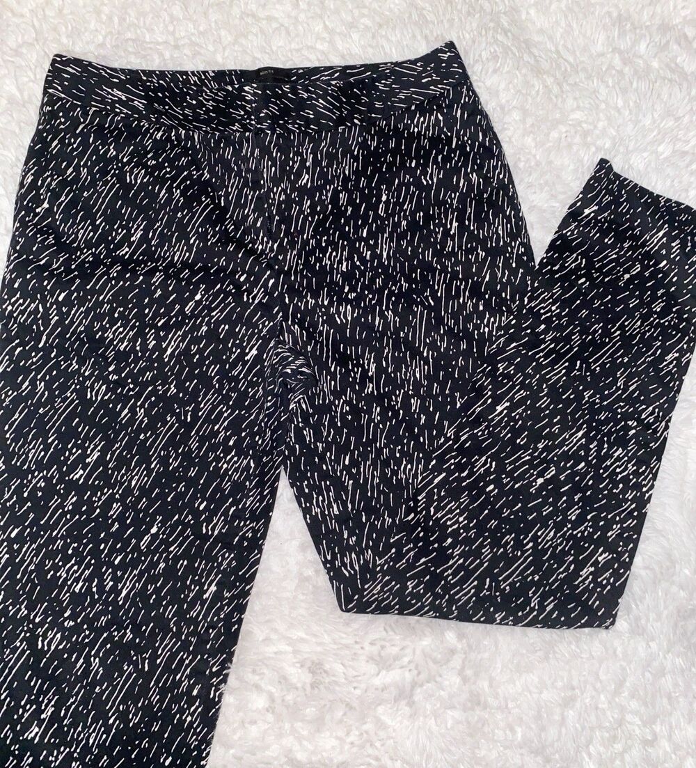 ATTENTION Slim Fit Womens sz 4 Contemporary Retro Stretch Slacks Pants Business - Picture 6 of 7
